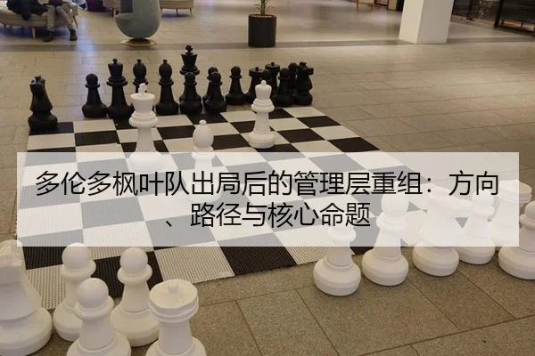 多伦多枫叶队出局后的管理层重组：方向、路径与核心命题